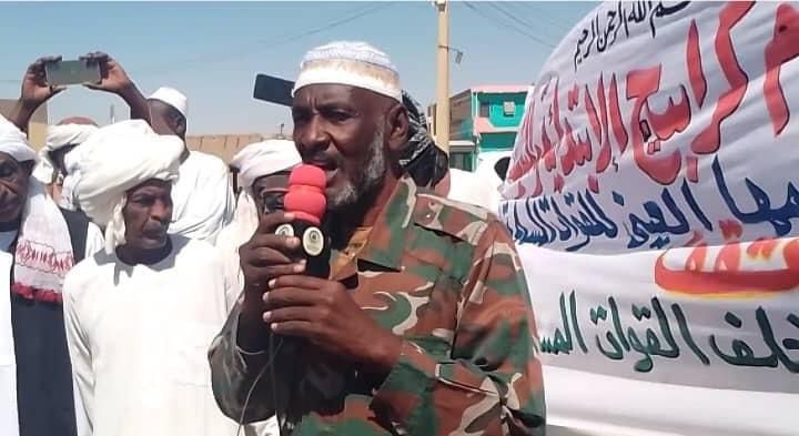 إستمرار قوافل الدعم والاسناد من قرى محلية القولد للقوات المسلحة